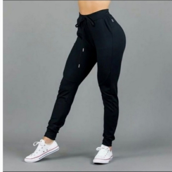Buffbunny Collection Pants - Buffbunny Jasmine Joggers - Onyx
